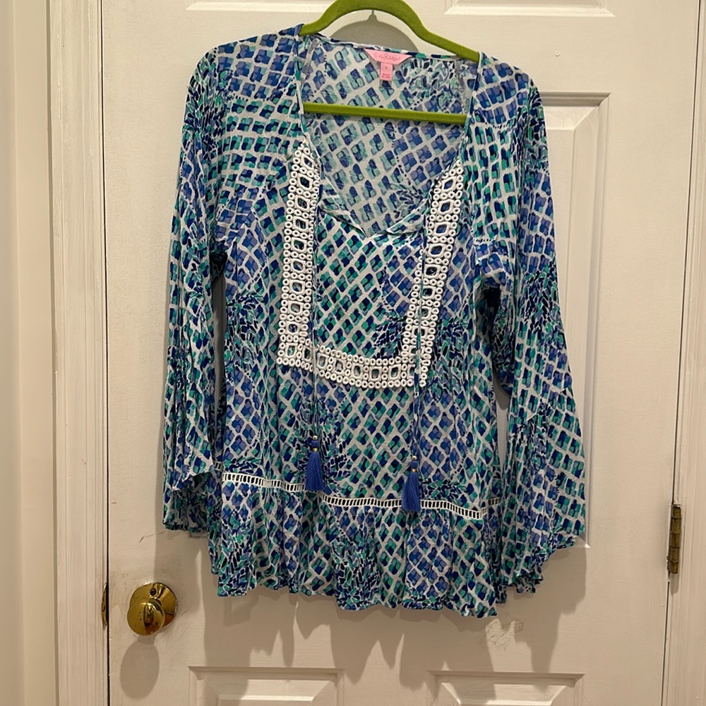 EUC Lilly Pulitzer top size small